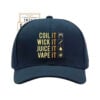 Vaping Baseball Cap