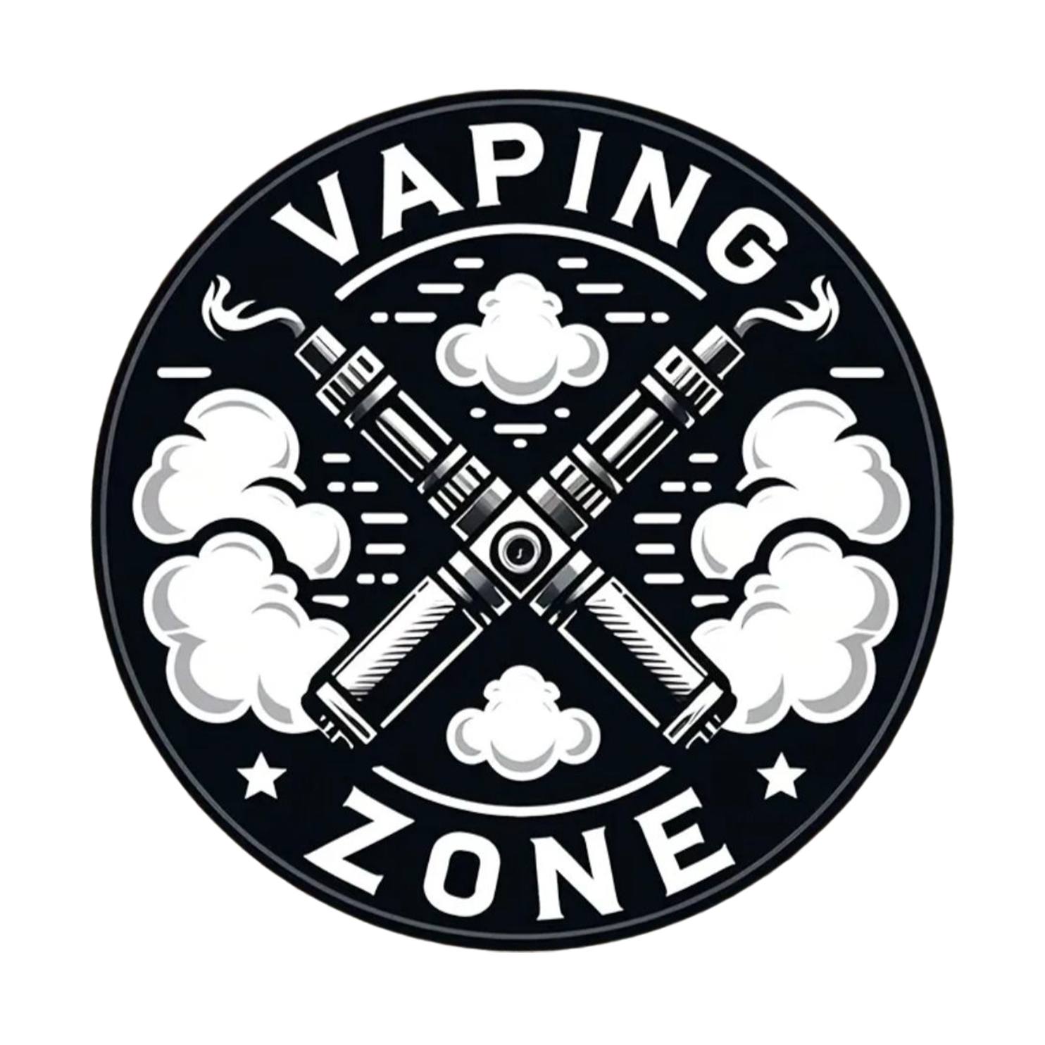 Vaping Zone Sign