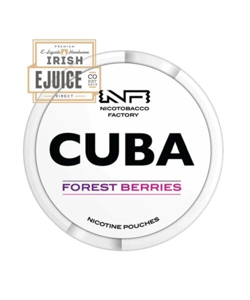 Cuba White Nicotine Pouches Forest Berries